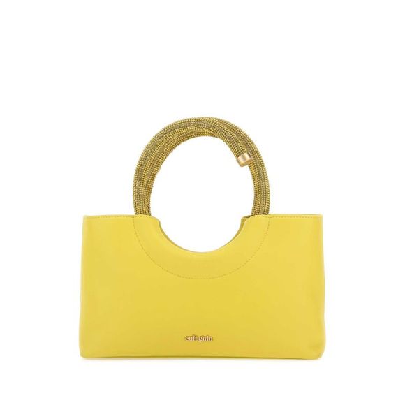 CULT GAIA Handbags - CULT GAIA Yellow Leather Nika Handbag